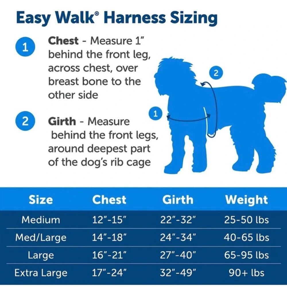 Easy Walk Brown and Tan Adjustable Pet Harness
